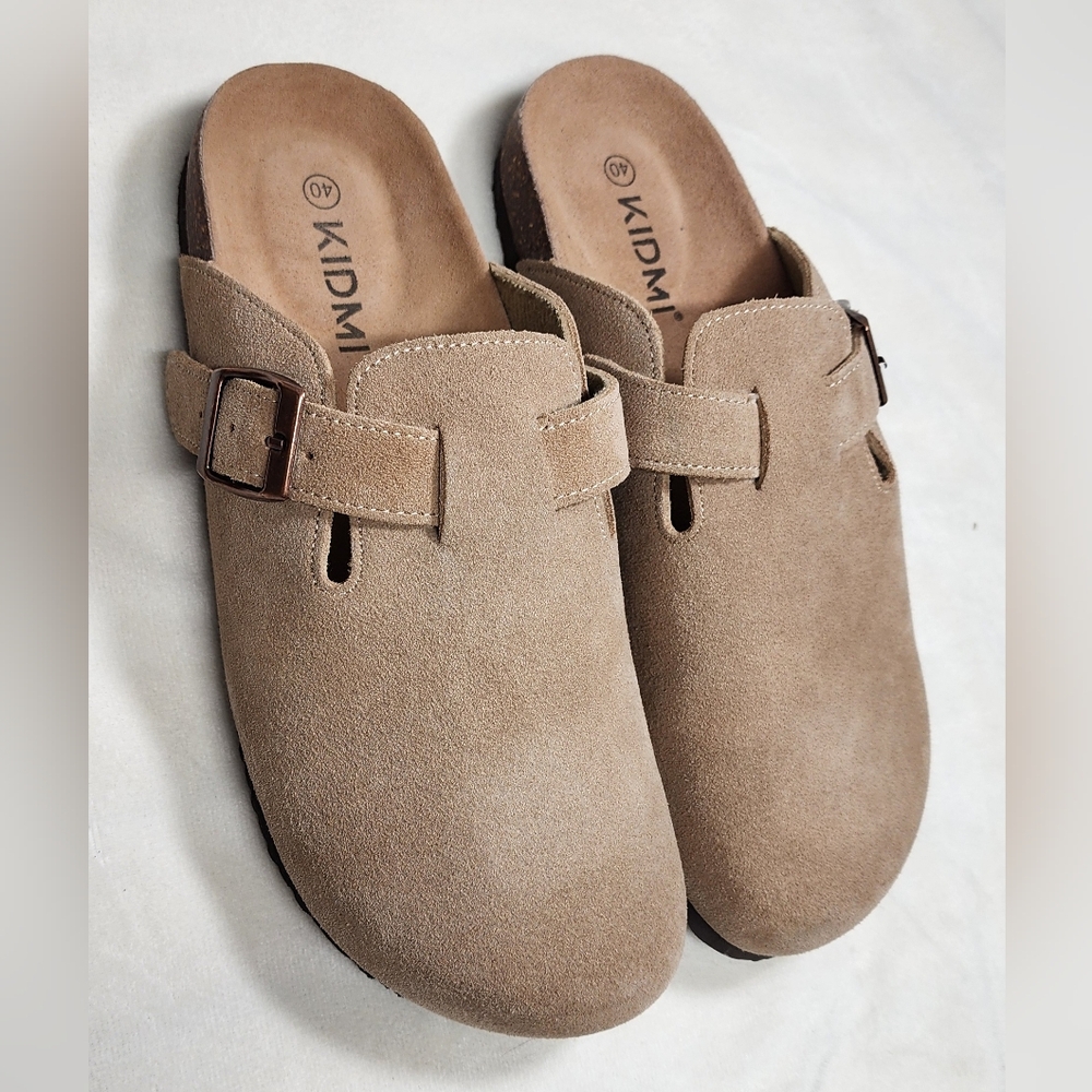 KIDMI Suede Clogs Size 40
